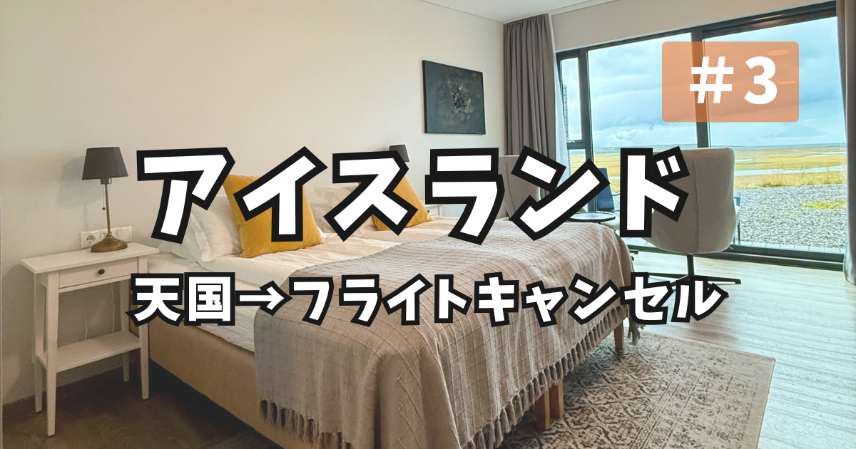 アイスランド フライトキャンセル