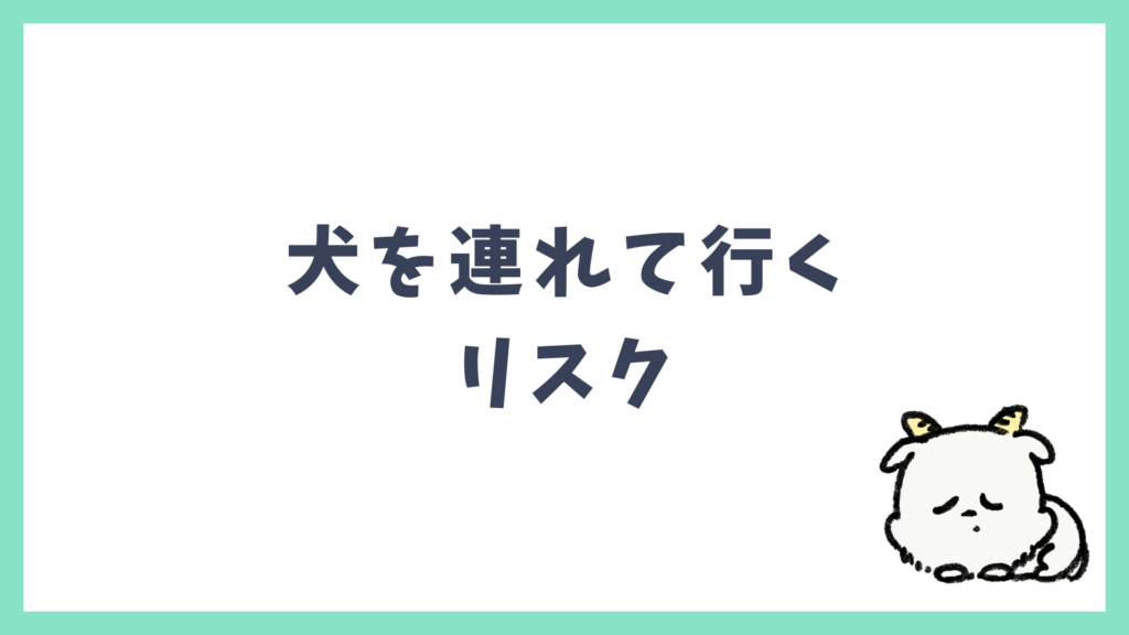 海外旅行 犬を連れて行くリスク