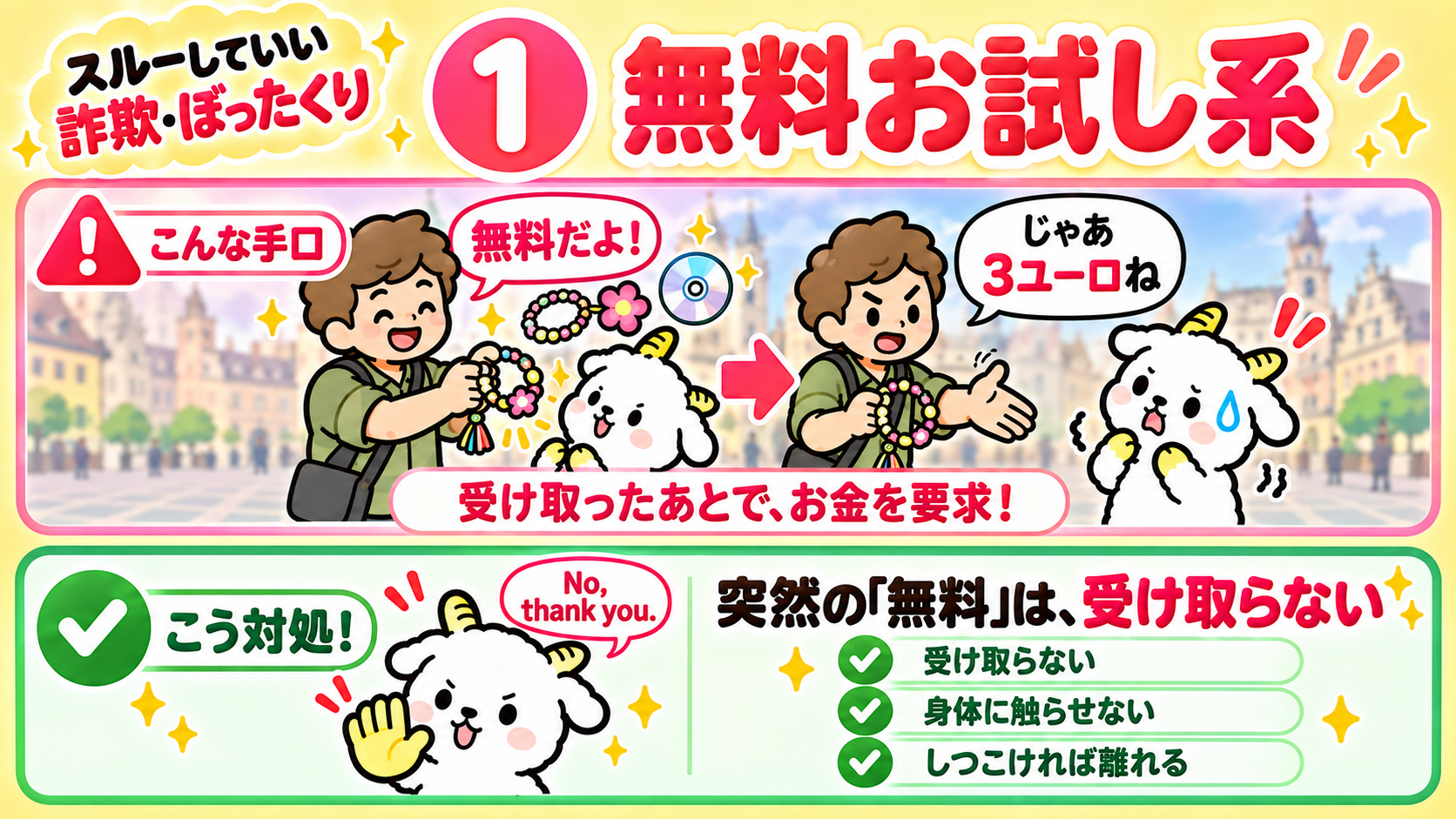 無料お試し系の手口と対処法のまとめ（突然の無料は受け取らない）